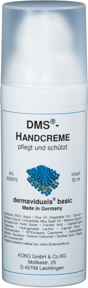 Crème pour les mains DMS